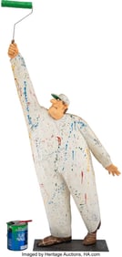 36051: Stephen Hansen (b. 1950) Painter, 1989 Cast and