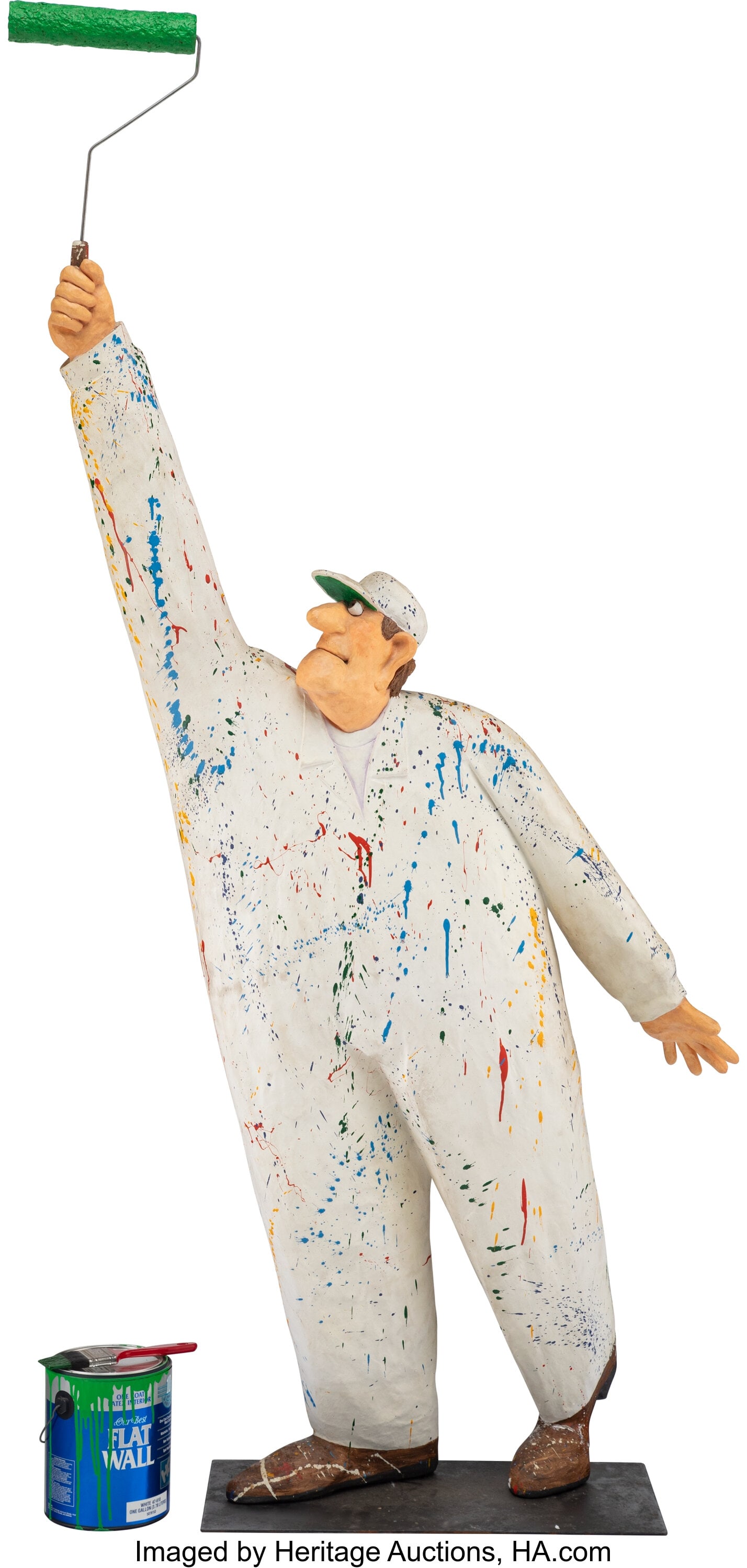 Stephen Hansen (b. 1950) Painter, 1989 Cast and: Stephen Hansen (b. 1950) Painter, 1989 Cast and painted Polyethylene 77-1/2 x 28 inches (196.8 x 71.1 cm) Property from the Hechinger Collection EXHI