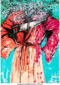36063: Jim Dine (b. 1935) Atheism, 1986 Lithograph with