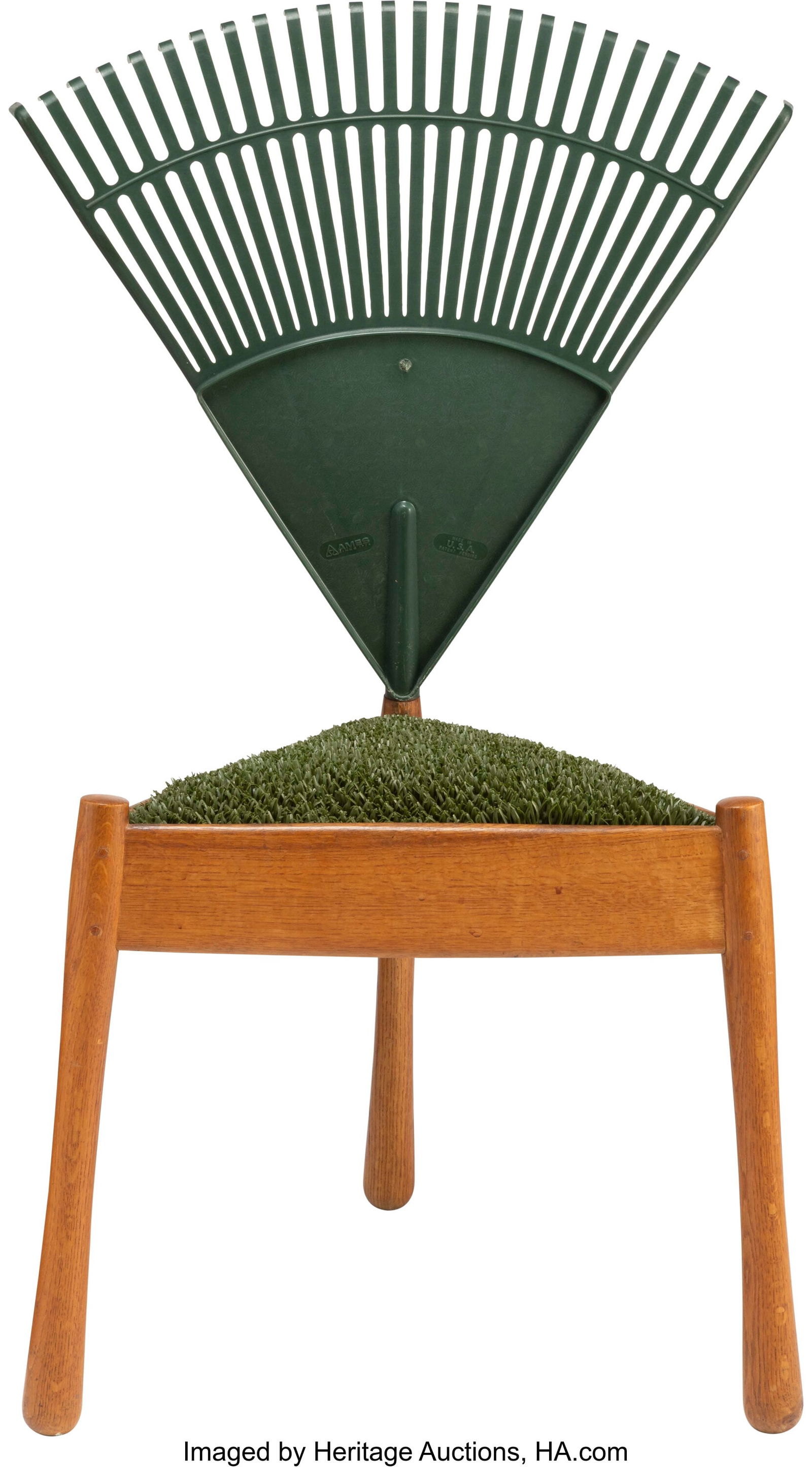 Lee Schuette (b. 1951) Rake Back Chair #2, 1981 (1 of 3)