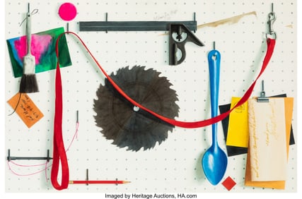 36075: Mike McDonnell (1937-2010) Table Saw Blade, 1987