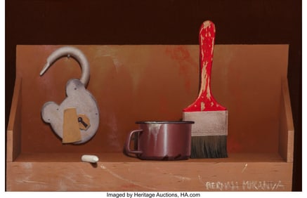 36085: Hernán Miranda (b. 1960) At Rest, 1995 Oil on c