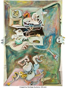 36088: Stan Dann (1931-2013) Hand Tools, 1988 Mixed med