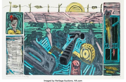 36090: Ke Francis (b. 1945) Reconstruction Vision: Pink