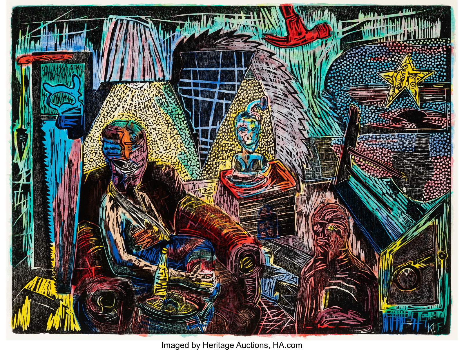 Ke Francis (b. 1945) Cyclops from Tornado series (1 of 3)