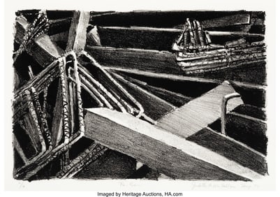 36092: Judith McKellar (20th Century) Re-Bar, 1977 Lith