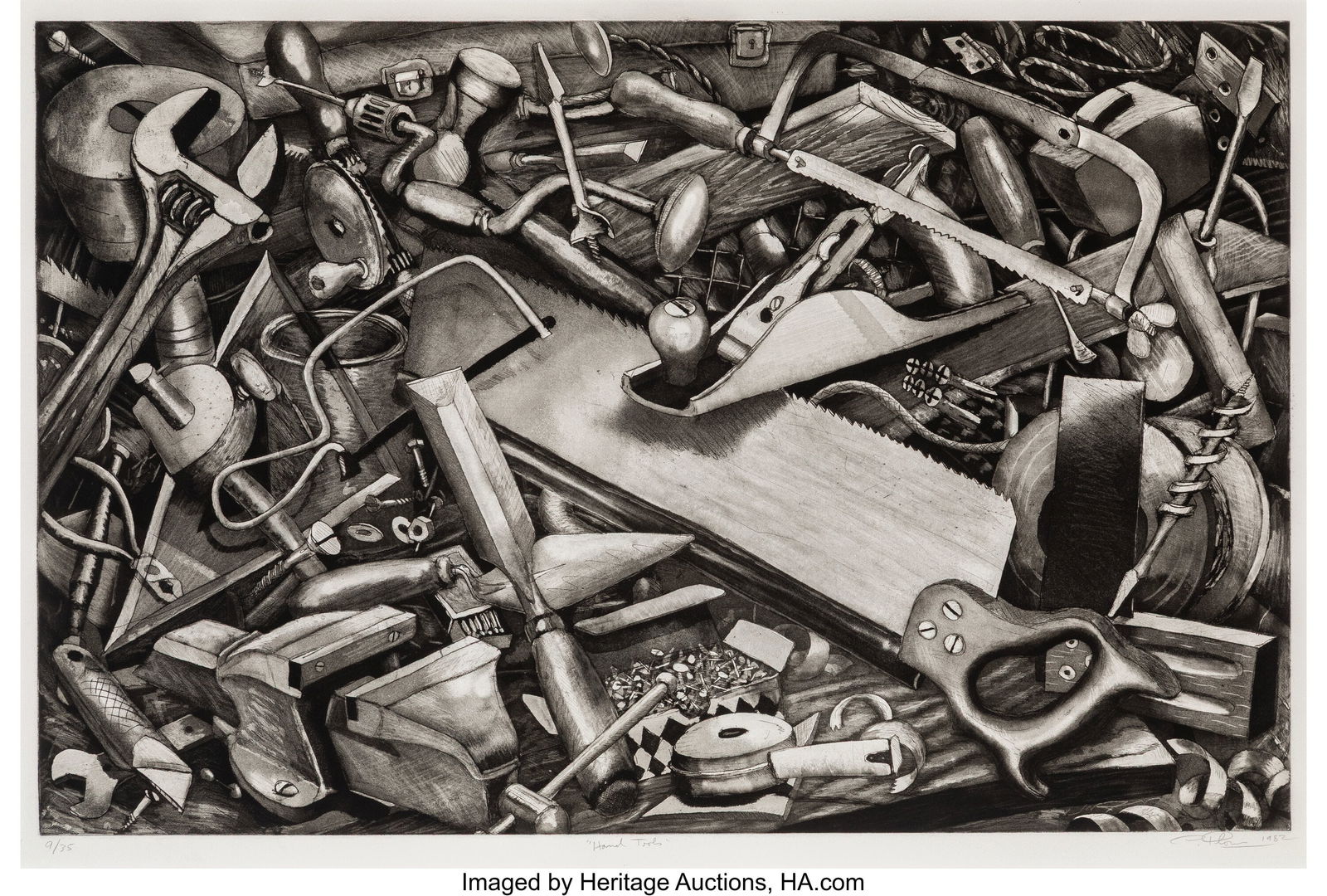 Christopher Plowman (1952-2009) Hand Tools, 1982 (1 of 3)