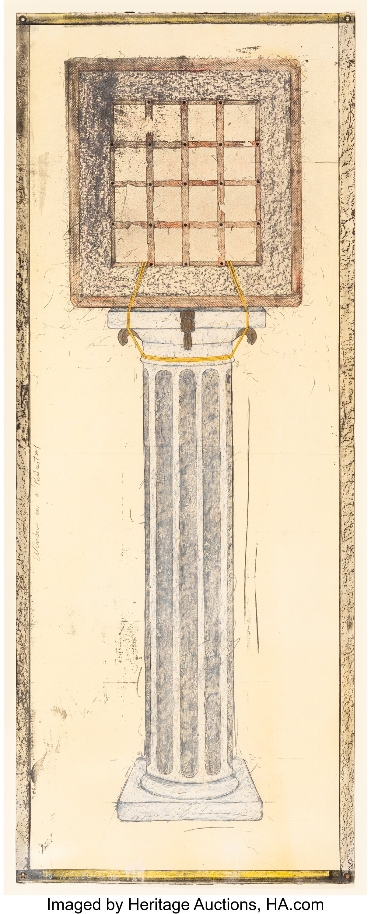 Patrick LoCicero (b. 1959) Window on a Pedestal, (1 of 3)