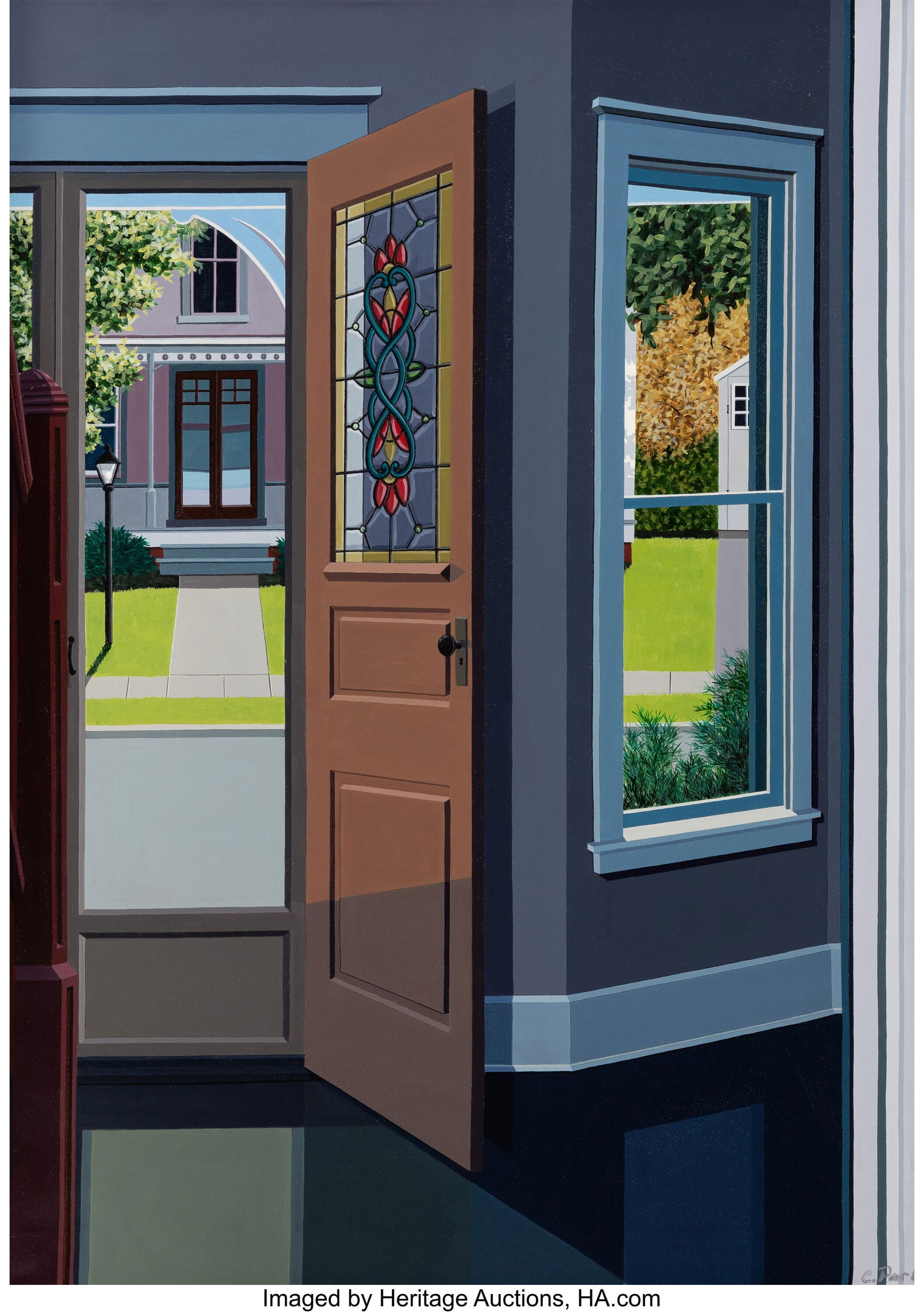 Carolyn Parker (20th Century) Summer View, 1989 (1 of 3)