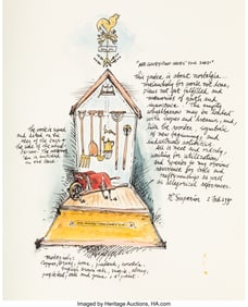 36120: Roy Superior (1934-2013) Good Two Shoes study, 1