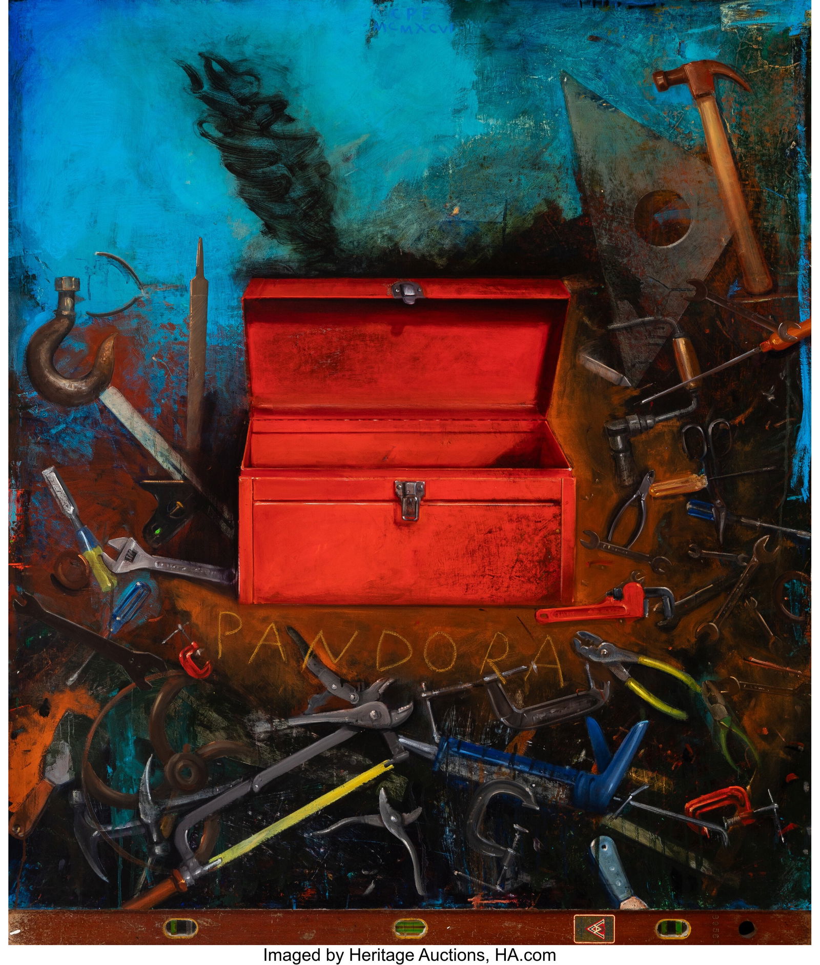 Christopher Pelley (b. 1955) Pandora's Box, 1996 (1 of 3)
