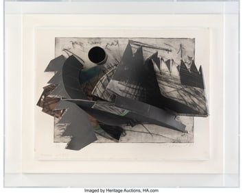 36149: Oleg Kudryashov (1932-2022) Broken Saw, 1987 Dry