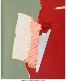 36153: Tom Herbert (b. 1947) Untitled #4, 1985 Mixed me