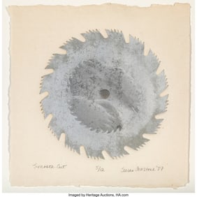 36163: Susan Firestone (b. 1946) Smooth Cut, 1987 Scree