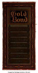 36178: Unknown Artist (20th Century) Gold Bond Hardware