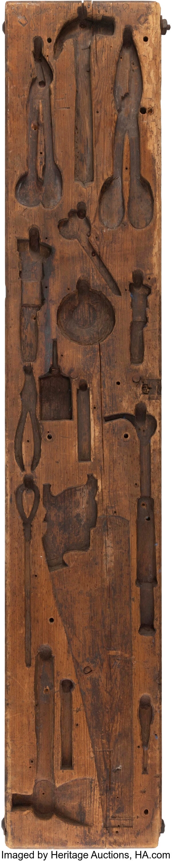 American School (19th Century) Traveling Tool Bo (1 of 3)