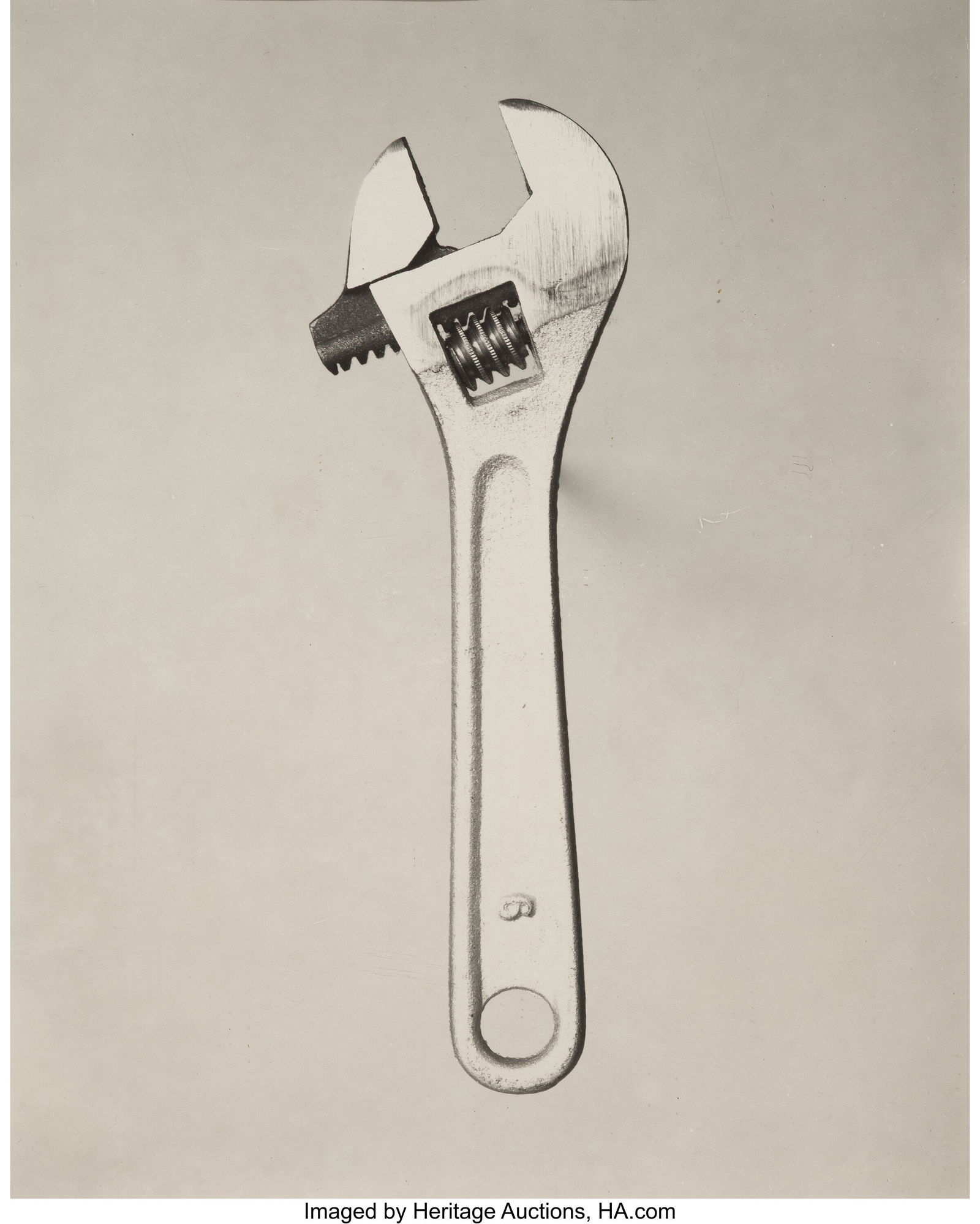 Walker Evans (1903-1975) Wrench, 1955 Gelatin si: Walker Evans (1903-1975) Wrench, 1955 Gelatin silver print 10 x 8 inches (25.4 x 20.3 cm) (image/sheet) Photographer's stamp, verso Property