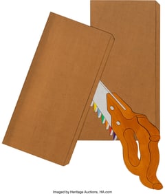 36198: Dusan Otasevic (b. 1940) Saw, 1984 Mixed media 3