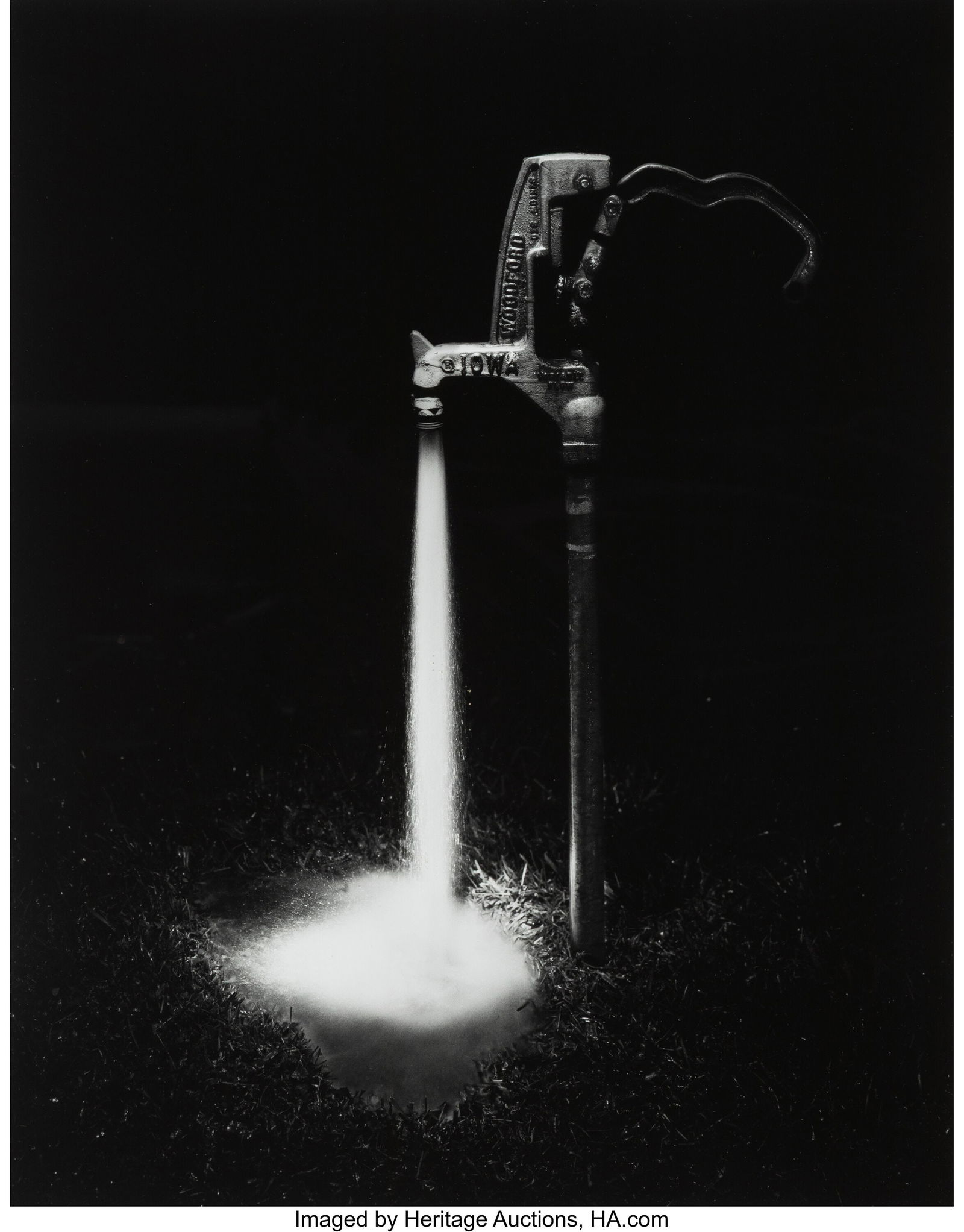 Jim Burkholder (b. 1949) The Pump, 1994 Gelatin (1 of 3)