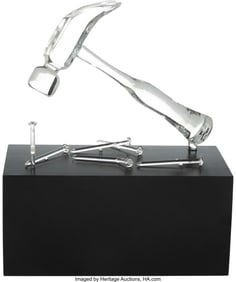 36203: Hans Godo Fräbel (b. 1941) Hammer and Nails, 19