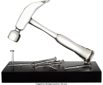 36204: Hans Godo Fräbel (b. 1941) Hammer and Nails, 19