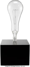 36205: Hans Godo Fräbel (b. 1941) Light Bulb, 1979 Gla