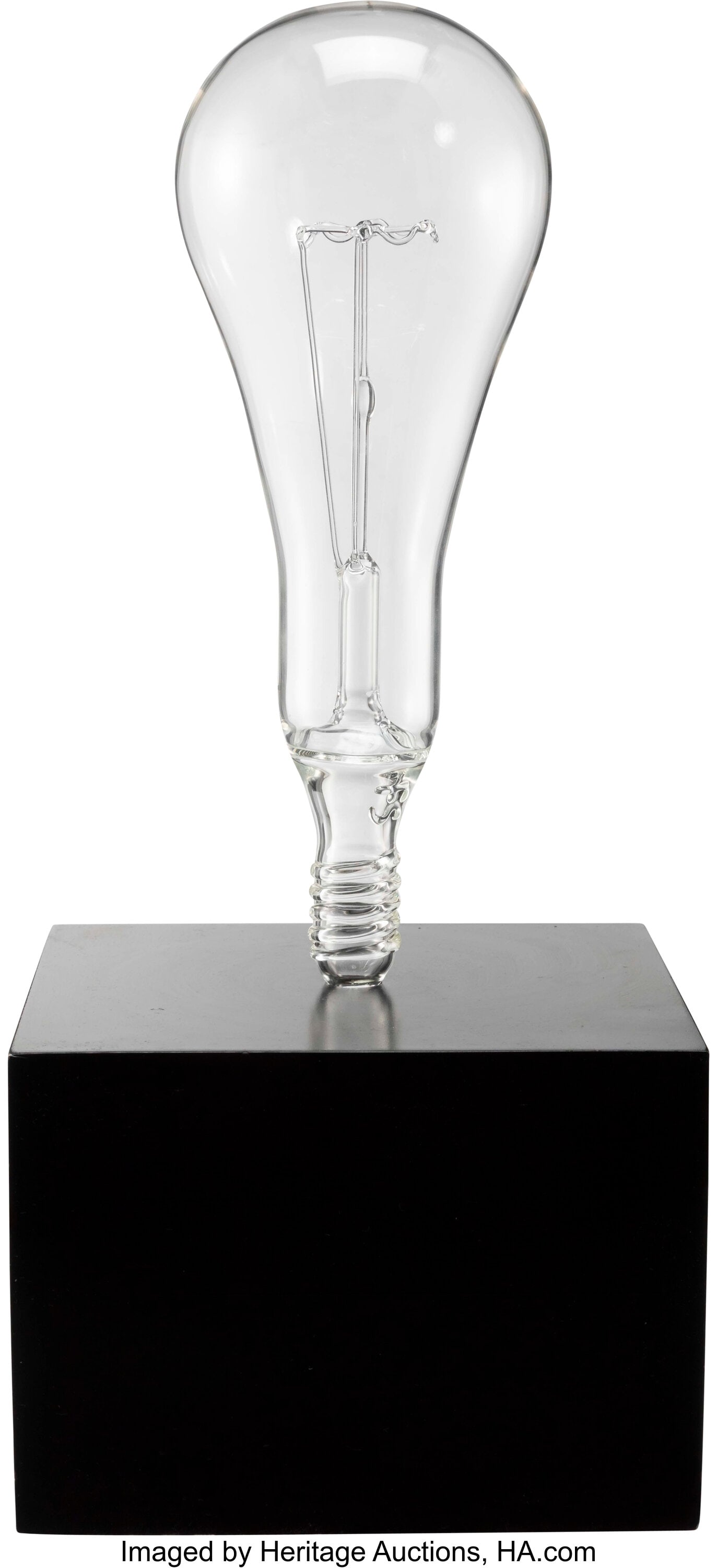 Hans Godo Fräbel (b. 1941) Light Bulb, 1979 Gla (1 of 3)