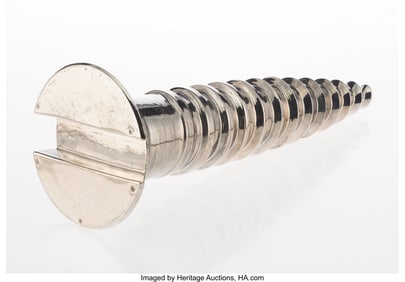 36207: Mineo Mizuno (b. 1944) Screw, 1974 Glazed cerami