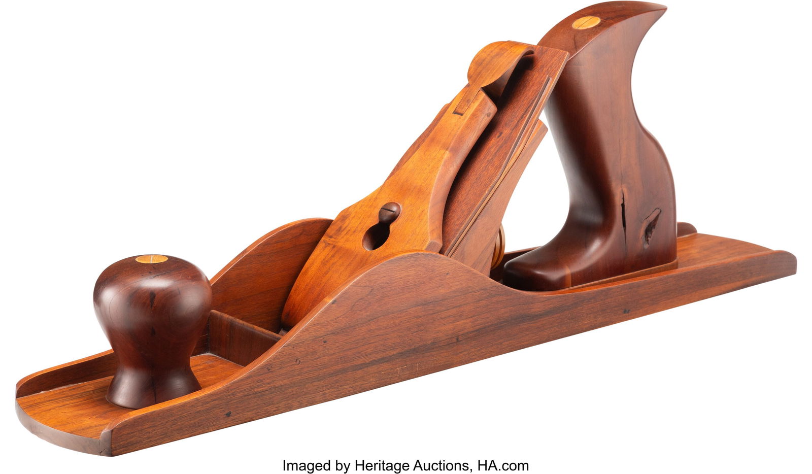 F. L. Wall (b. 1947) Plane, 1980 Cherry, Map: F. L. Wall (b. 1947) Plane, 1980 Cherry, Maple, Walnut and Yellow Pine wood 48 x 20 x 14 inches (121.9 x 50.8 x 35.6 cm)