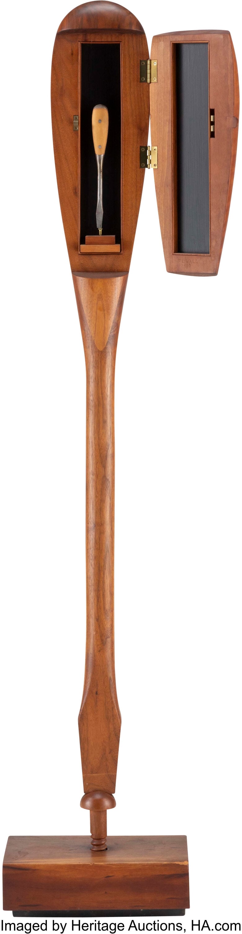 F. L. Wall (b. 1947) Screwdriver, 1980 Ash, (1 of 4)