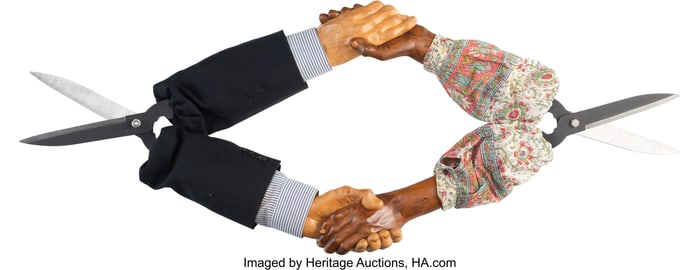 36224: Susan Dorothea White (b. 1941) It Cuts Both Ways