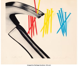36232: James Rosenquist (1933-2017) Pulling Out, 1972 L