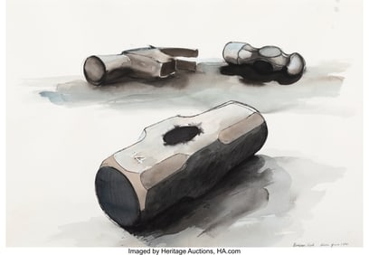 36237: Graham Ashton (b. 1948) Hammer Head, 1984 Waterc