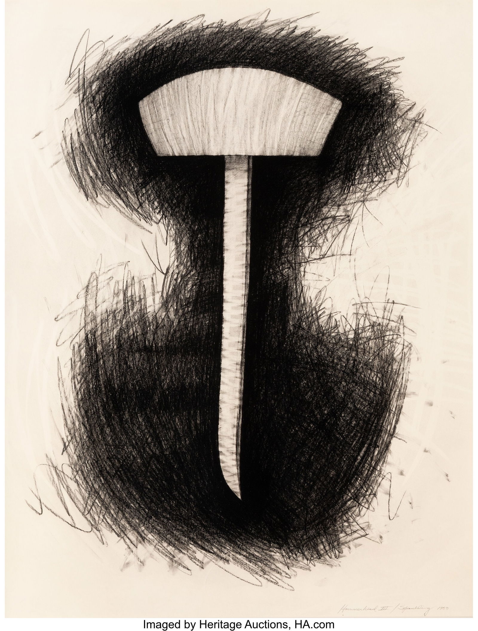 Jeff Spaulding (b. 1947) Hammerhead III, 1983 Pe (1 of 3)