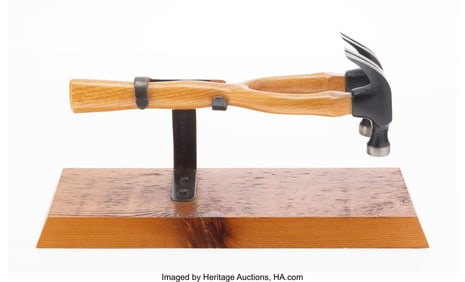 36246: Vladimir Salamun (b. 1930) Siamese Hammers Joine