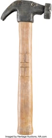 36257: Constance Roberts (20th Century) Hammer With Fac
