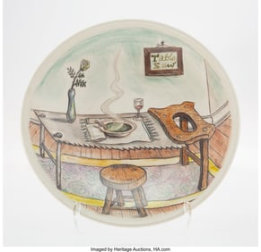 36263: Maria Porges (b. 1954) Table Saw, 1983 Painted c