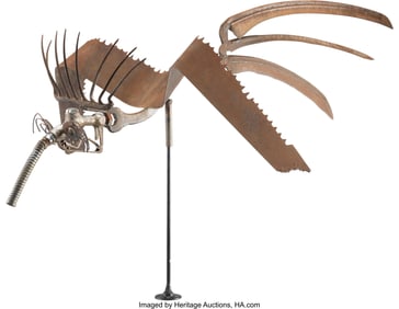 36272: Mark Blumenstein (b. 1943) Saw Bird, 1979 Metal