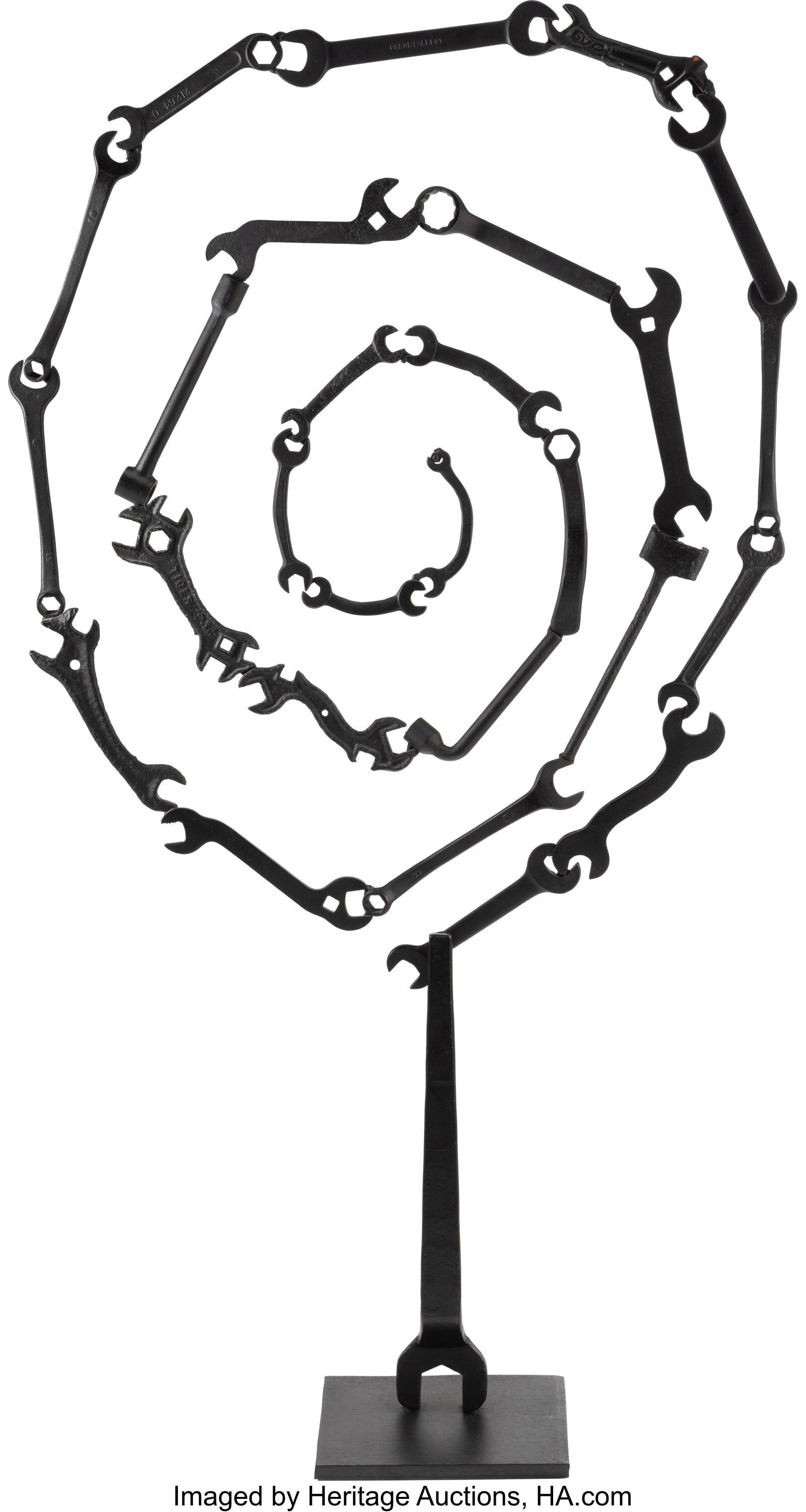 Hugh Butt (1910-2008) The Long Road to Usefulnes: Hugh Butt (1910-2008) The Long Road to Usefulness, 1989 Painted steel and hardware 57 x 31 x 8-1/4 inches (144.8 x 78.7 x 21.0 cm) (overall&rpar