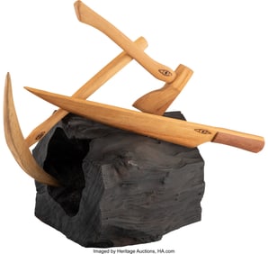 36311: James Surls (b. 1943) Rebuilding, 1991 Carved an