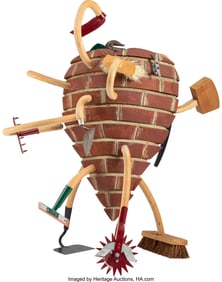 36313: Colin Gray (b. 1952) House and Home, 1988 Mixed