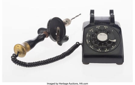 36315: Richard K. Tipping (b. 1949) Drill-A-Phone, 1990