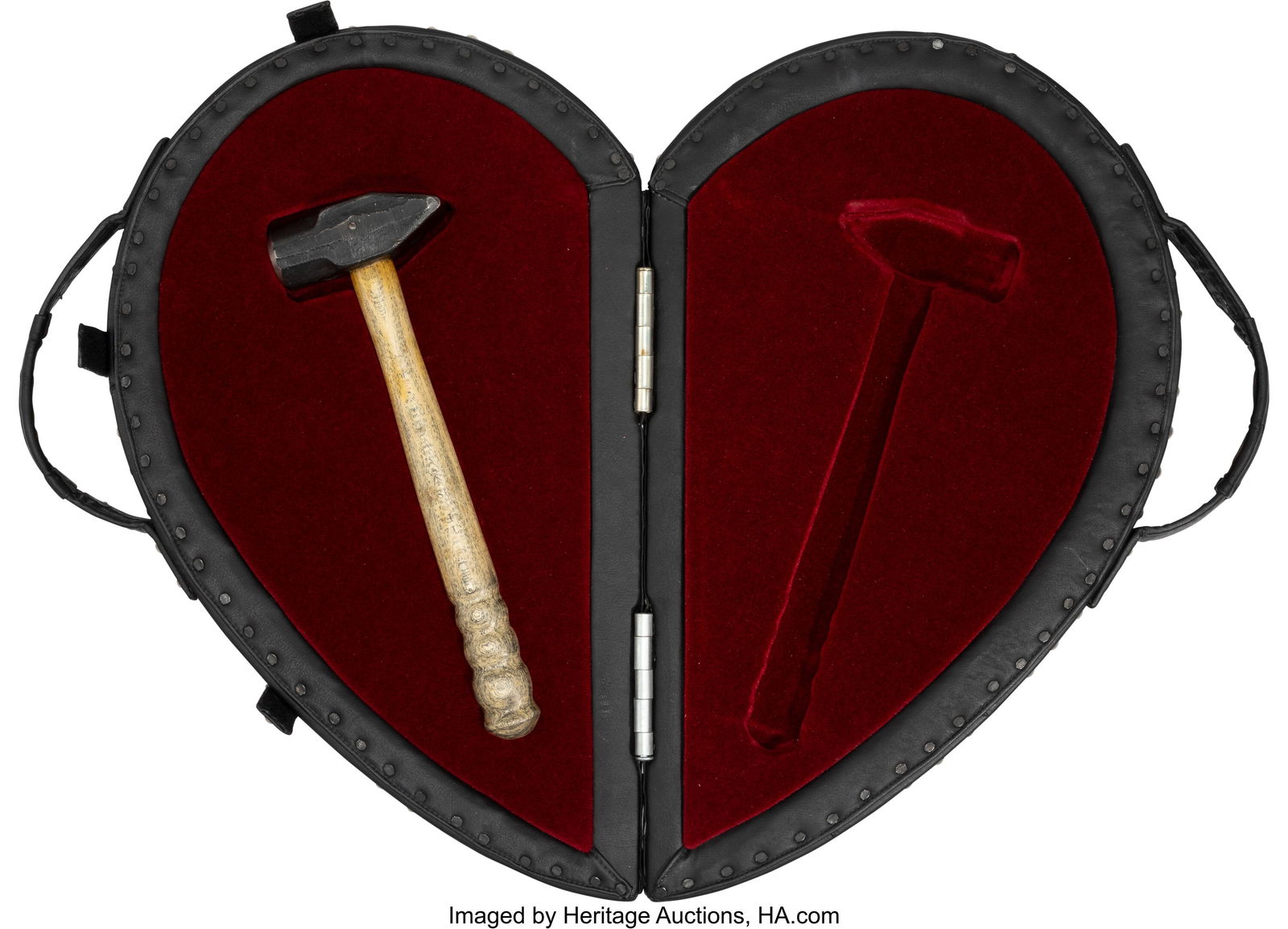 Byron Clercx (b. 1960) Forgery (Packing Kathy Ac: Byron Clercx (b. 1960) Forgery (Packing Kathy Acker), circa 1995 Steel, hand-carved and laminated paper, wood, vinyl, and velvet 17 x 11 x