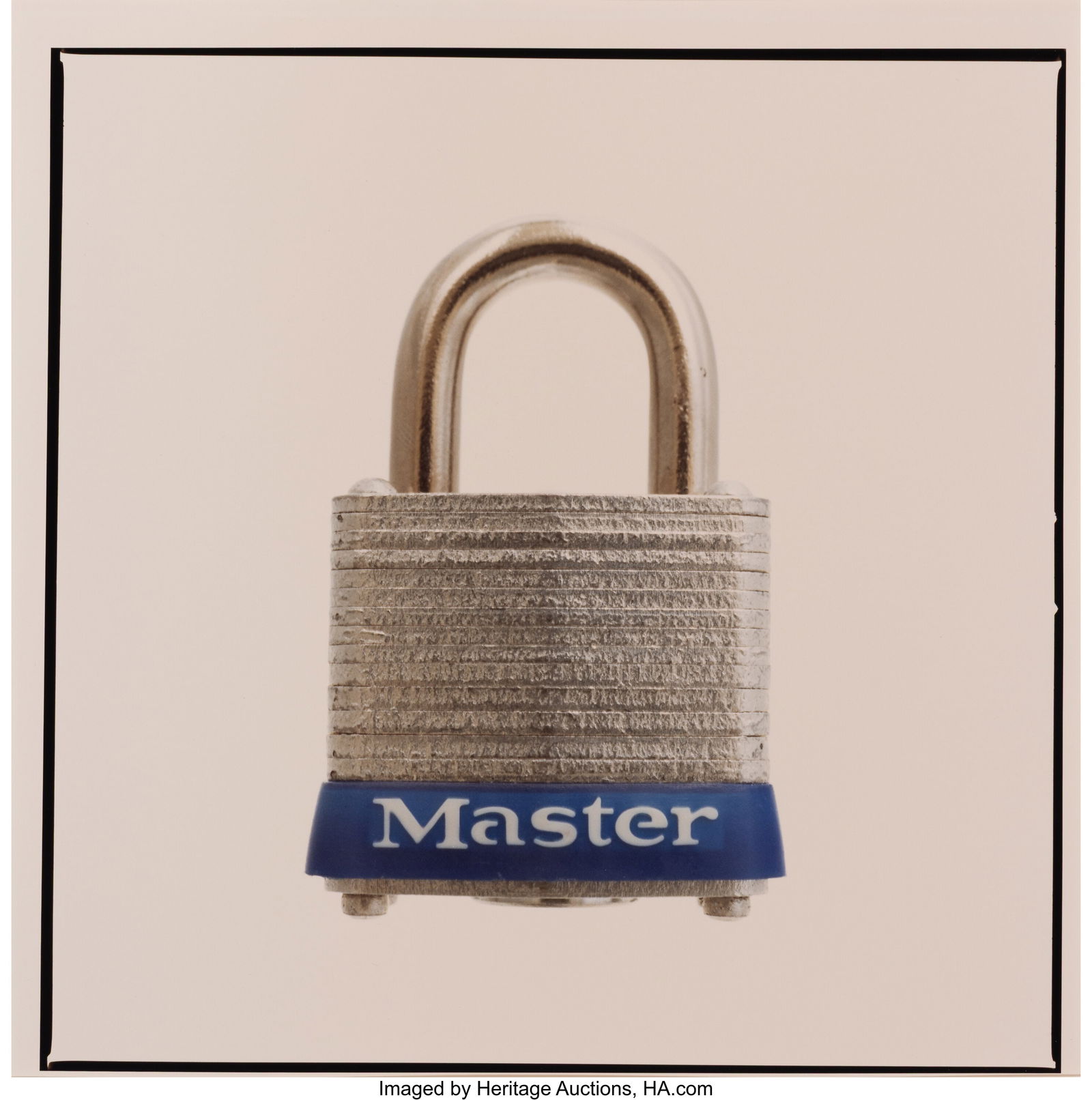 John Balfour McIntosh (b. 1950) Master Padlock,: John Balfour McIntosh (b. 1950) Master Padlock, 1989 Dye coupler print 14 x 14 inches (35.6 x 35.6 cm) (image) Property From the Hechinger