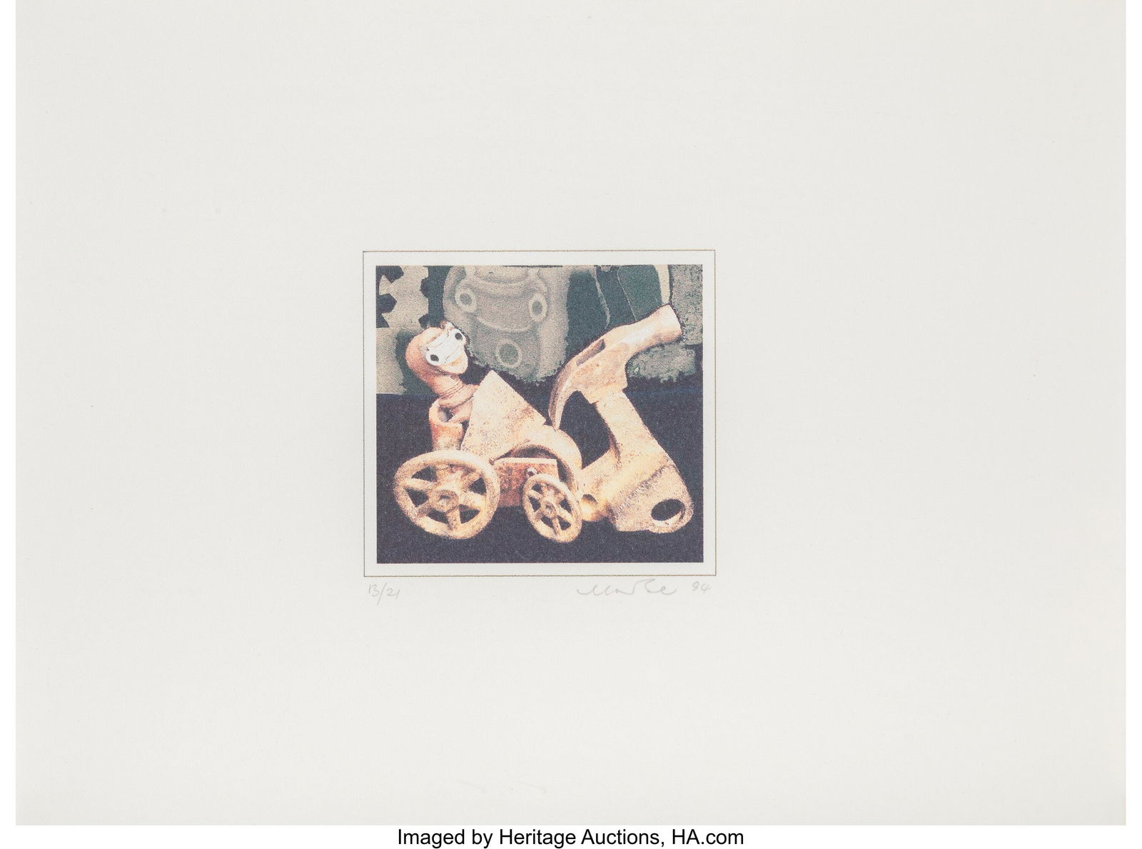 Marte Newcombe (b. 1948) Nightrider, 1994 Digita: Marte Newcombe (b. 1948) Nightrider, 1994 Digital pigment print on paper 8-1/2 x 11 inches (21.6 x 27.9 cm) (sheet) Ed. 13/21