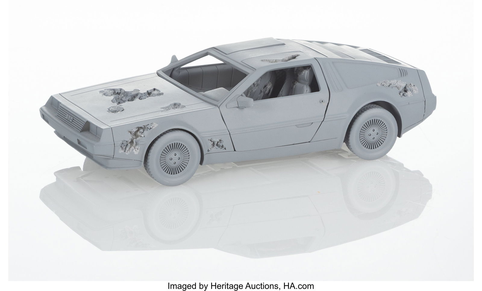 Daniel Arsham (b. 1980) Eroded Delorean, 2021 Re (1 of 2)