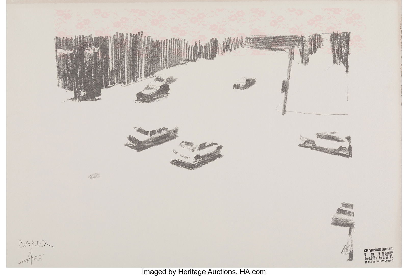 Charming Baker (b. 1964) Street In Nebraska (LA (1 of 1)