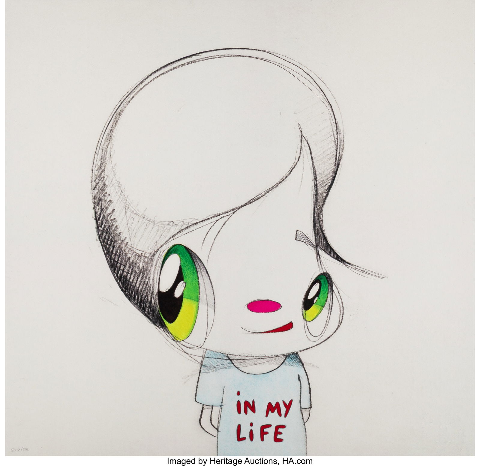 Javier Calleja (b. 1971) In My Life, 2023 Giclé (1 of 1)