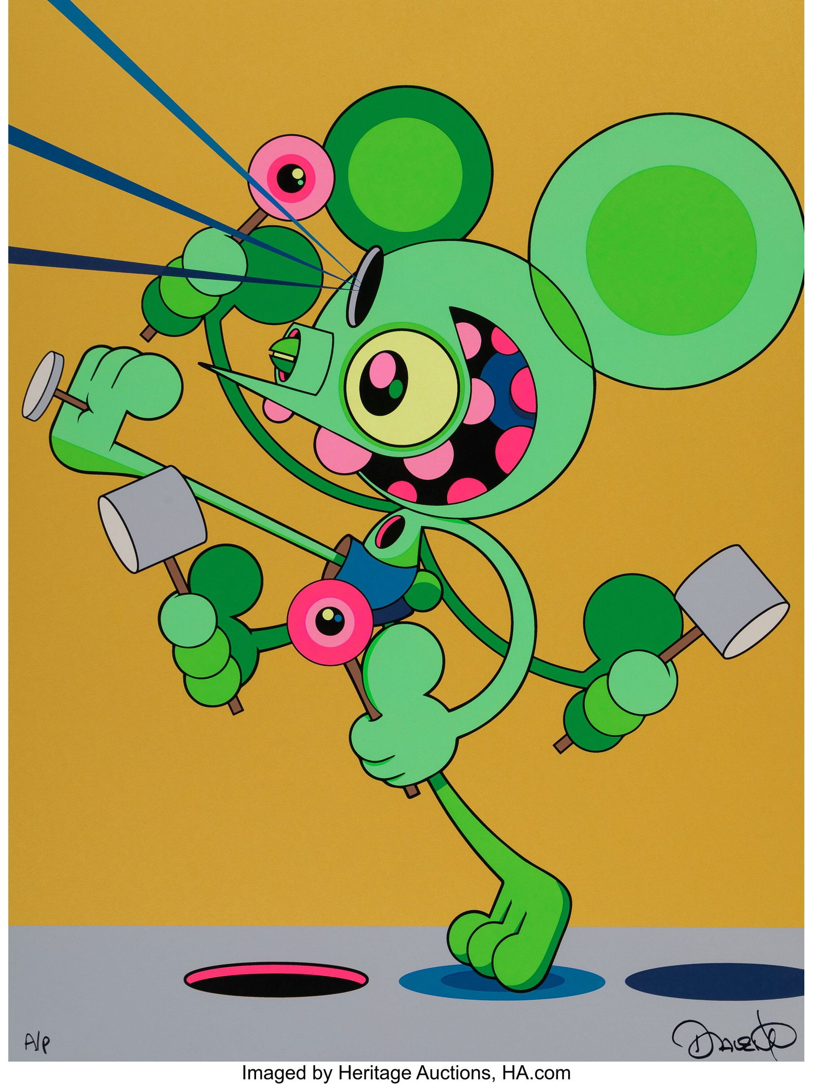 Dalek (b. 1968) Marching To Oblivion (Fuse Green (1 of 1)