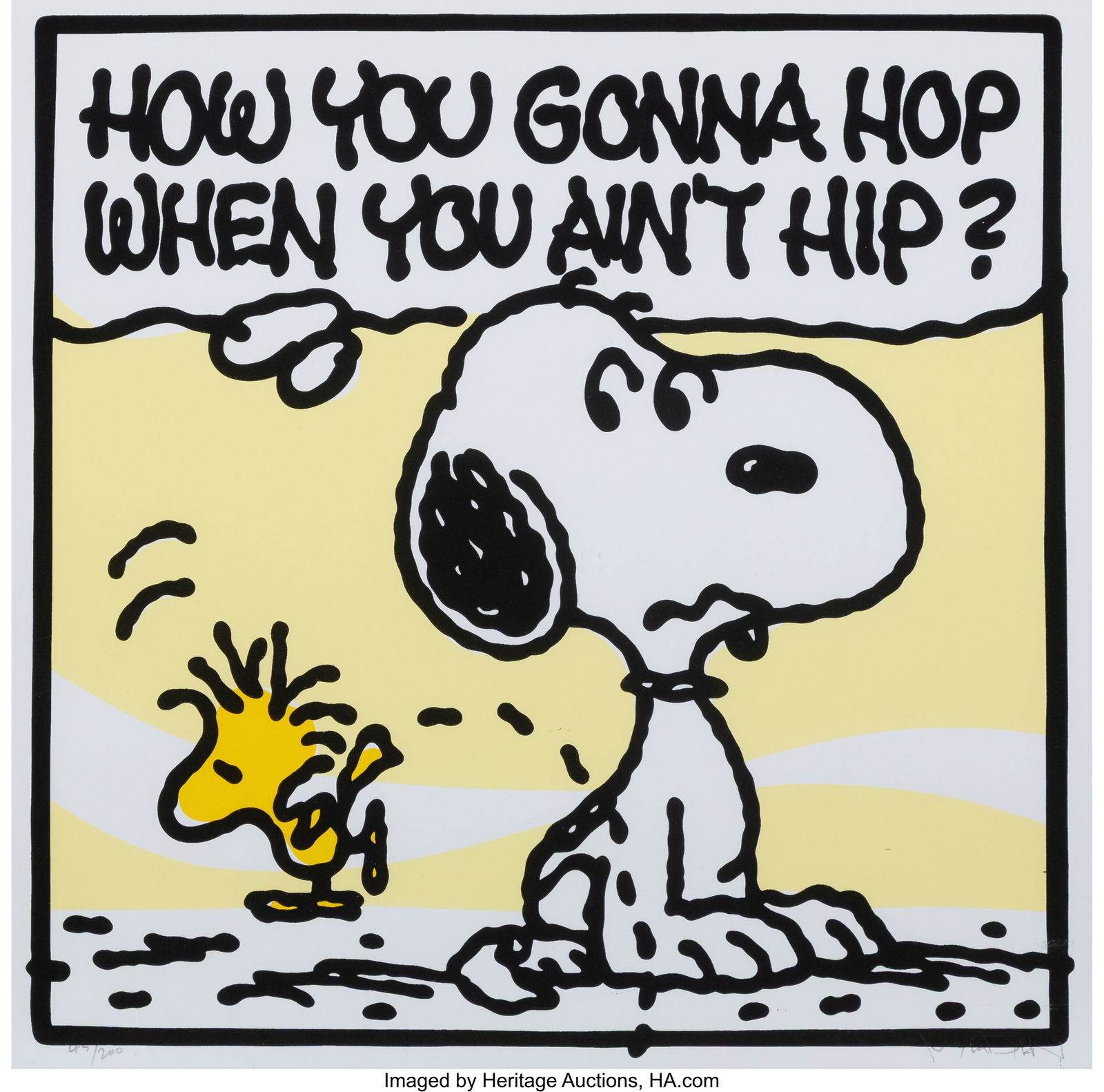 Mark Drew (b. 1978) Hip Hop "Common", 2025 Scree (1 of 2)